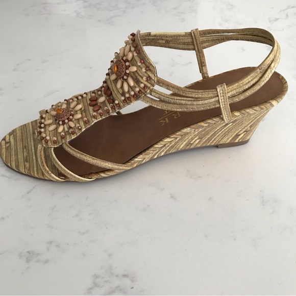 Wedge sandals - Picture 4 of 12